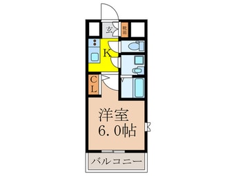 間取図 ｴｽﾘｰﾄﾞﾚｼﾞﾃﾞﾝｽ新大阪ﾌﾟﾗｲﾑ