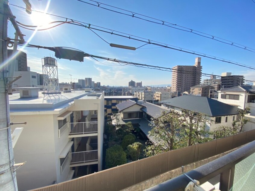 室内からの展望 香里園山之手マンション