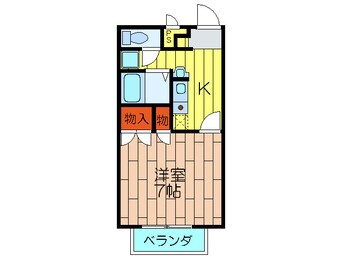 間取図 プレジ－ル鶴見