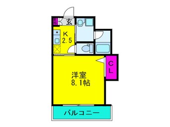 間取図 エム・ステージ矢田