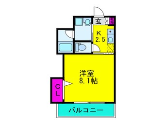 間取図 エム・ステージ矢田