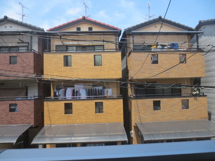 室内からの展望 エム・ステージ矢田