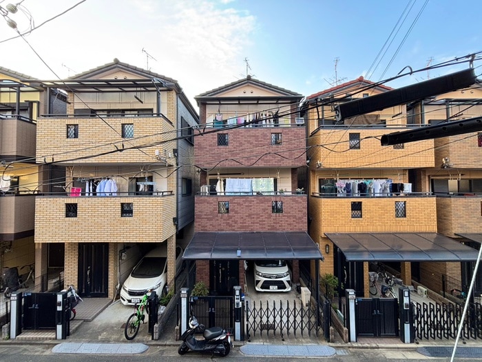 室内からの展望 エム・ステージ矢田