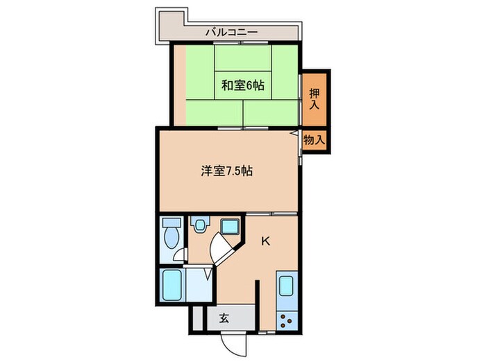 間取り図 フェスタ待兼山