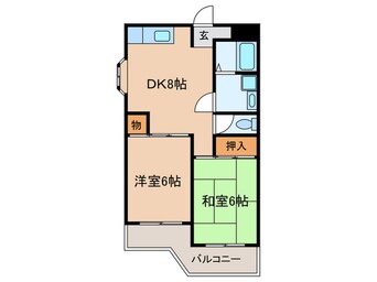 間取図 フェスタ待兼山