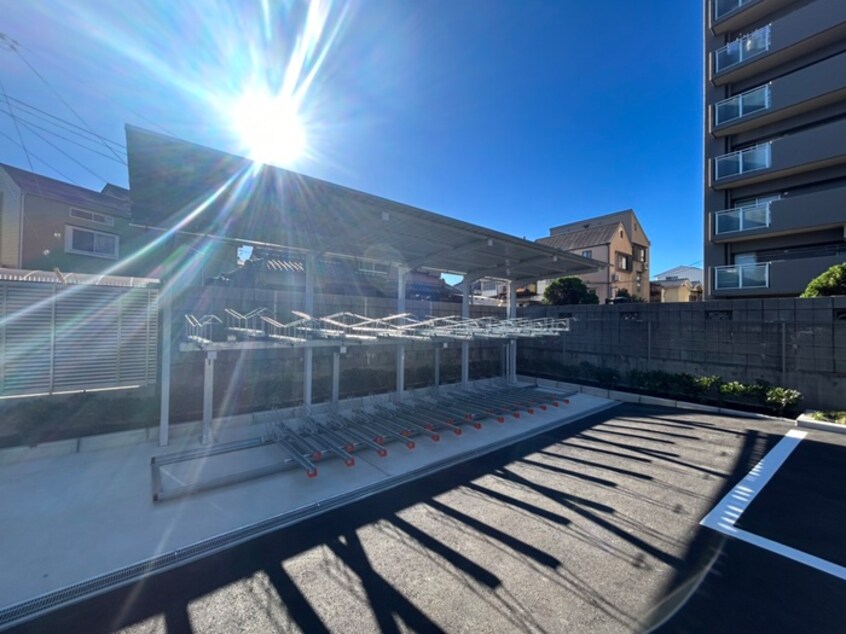 駐輪場 クラルテ桂川