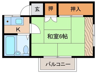 間取図 グリーンしが