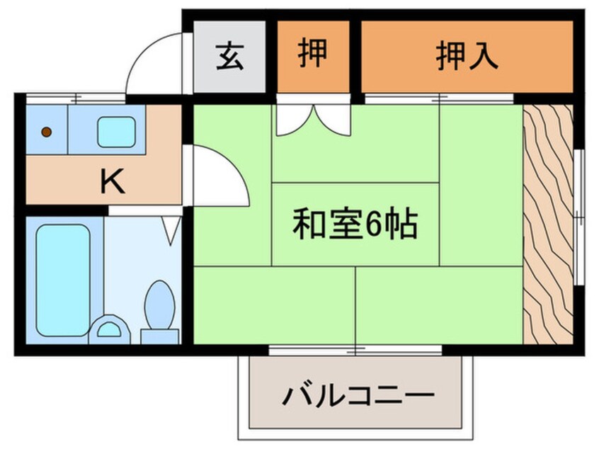 間取図 グリーンしが