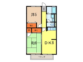 間取図 シティハイム福寿