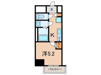 間取図 シロハイヌ尼崎中央