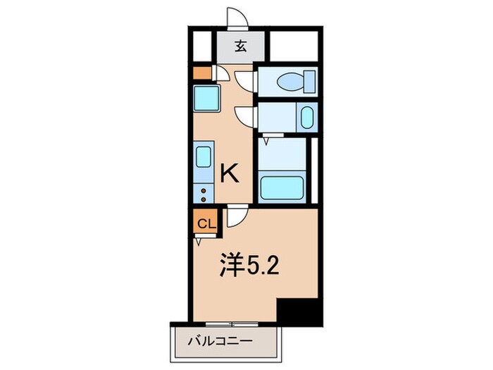 間取り図 シロハイヌ尼崎中央