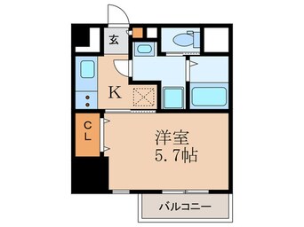 間取図 シロハイヌ尼崎中央
