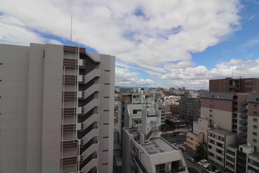 室内からの展望 シロハイヌ尼崎中央