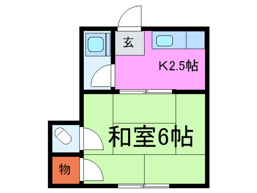 間取図 すみれマンション