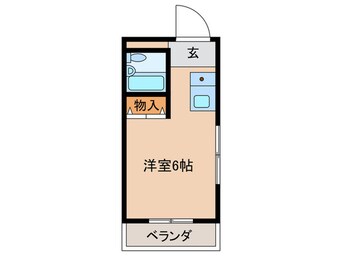 間取図 ワンズユース今寺