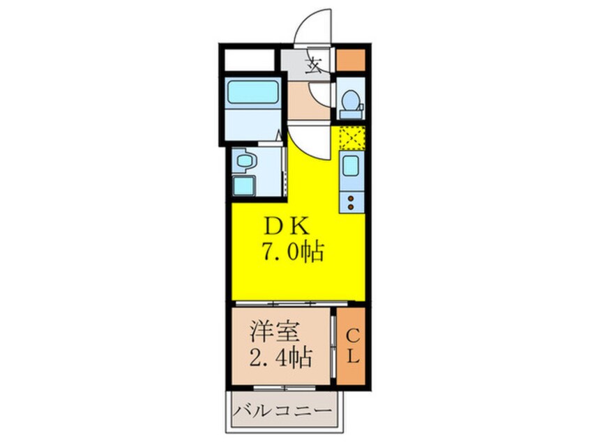 間取図 ｾﾚﾆﾃ西中島アリア弐番館