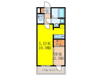 間取図 ｾﾚﾆﾃ西中島アリア弐番館