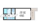 鞍馬口フラットの間取図