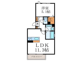 間取図 円町蒼憩舎