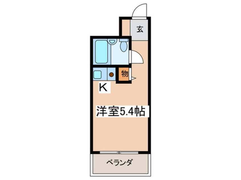 間取図 朝日プラザアクルス城東(104)