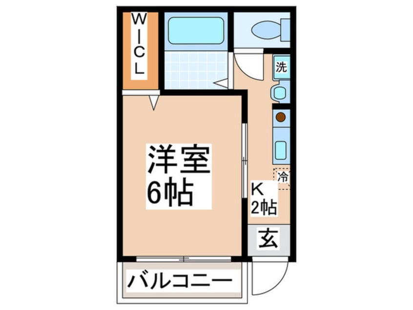 間取図 トラストアビコ