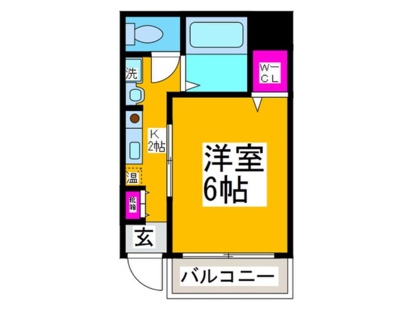 間取図 トラストアビコ