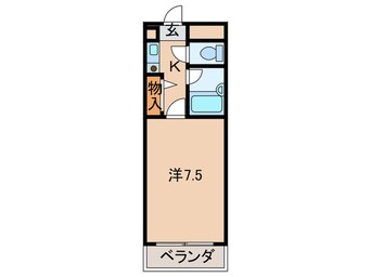 間取図 アパルト１４