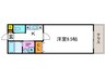 メゾンドシュ－ 1Kの間取り