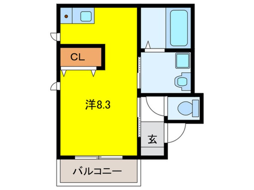 間取図 RADIANRESICE観音山