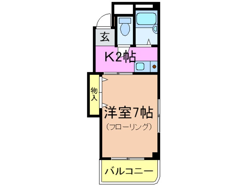 間取図 アイリス兵庫