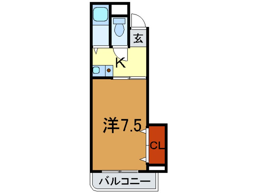 間取図 アイリス兵庫