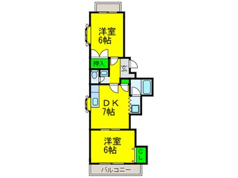 間取図 パークランド二宮