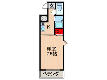 間取図 チェリ－ブロッサム