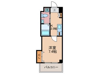 間取図 HF四条河原町レジデンス