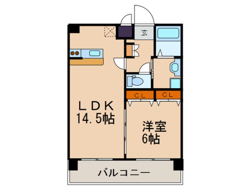 間取図 HF四条河原町レジデンス