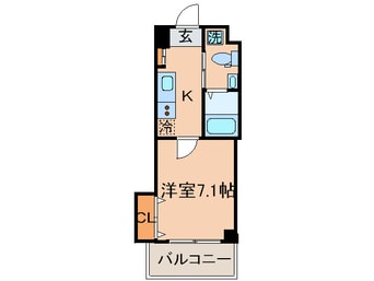 間取図 HF四条河原町レジデンス