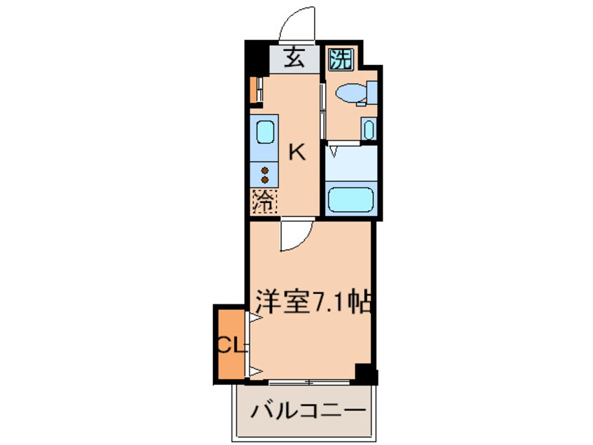 間取図 HF四条河原町レジデンス
