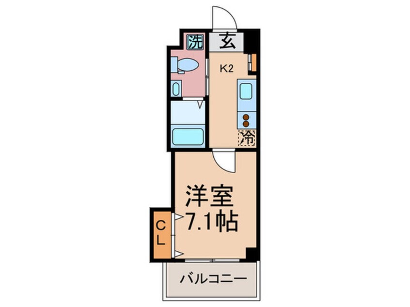 間取図 HF四条河原町レジデンス