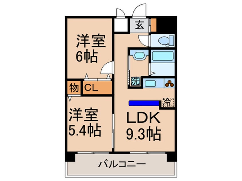 間取図 HF四条河原町レジデンス