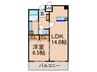 HF四条河原町レジデンス 1LDKの間取り