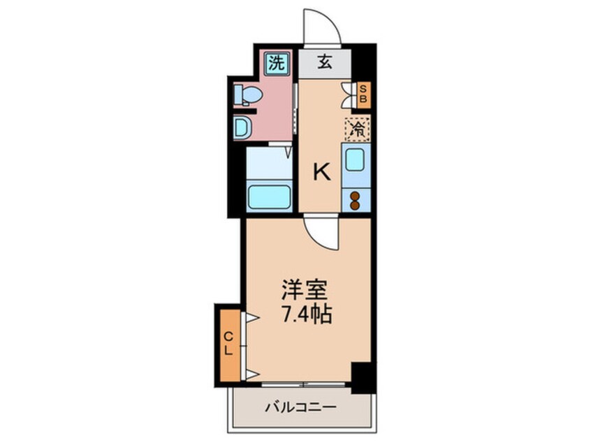 間取図 HF四条河原町レジデンス