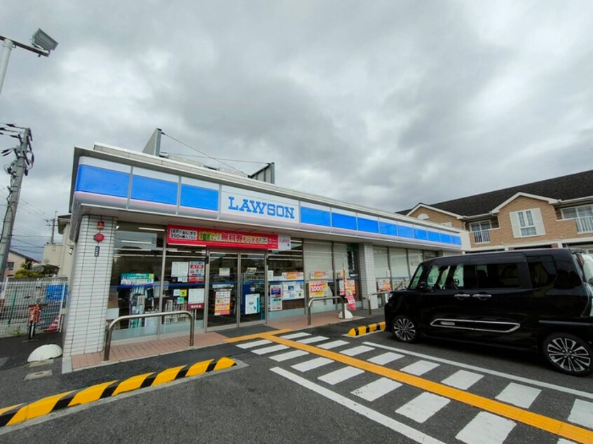 ローソン栗東綣5丁目店(コンビニ)まで350m ヴァンベ－ル２１