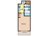 ArtizA堺東 1Kの間取り