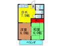 成田ハイツの間取図