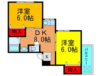 間取図 成田ハイツ