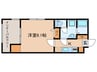 メゾンアベイル 1Kの間取り
