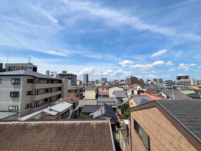 室内からの展望 プレアール北田辺Ⅱ