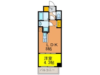 間取図 クラッシィ高槻