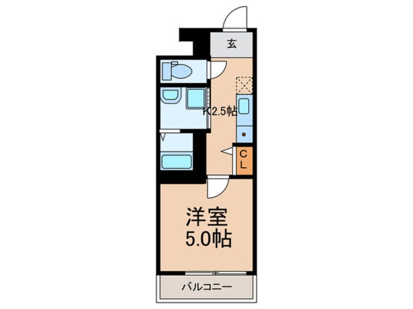 間取図 フジパレス緑橋WEST