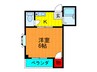 グレイスコ－ト 1Kの間取り
